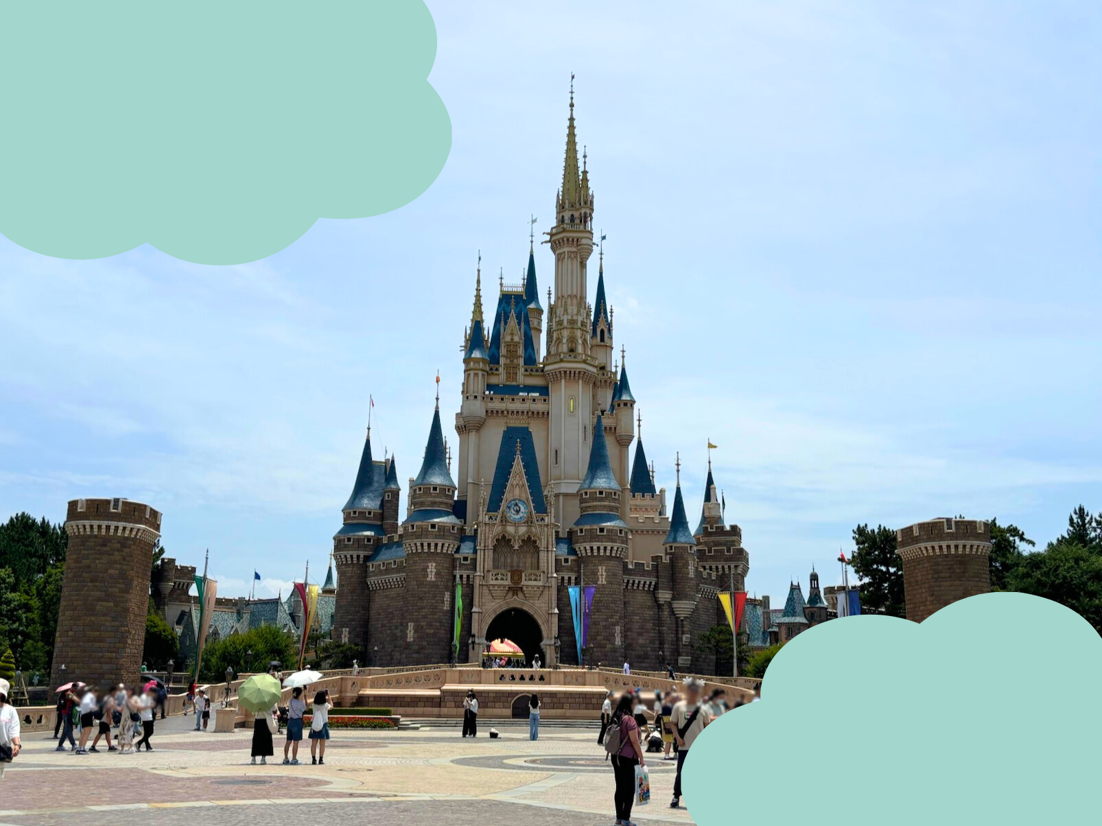 シンデレラ城の写真