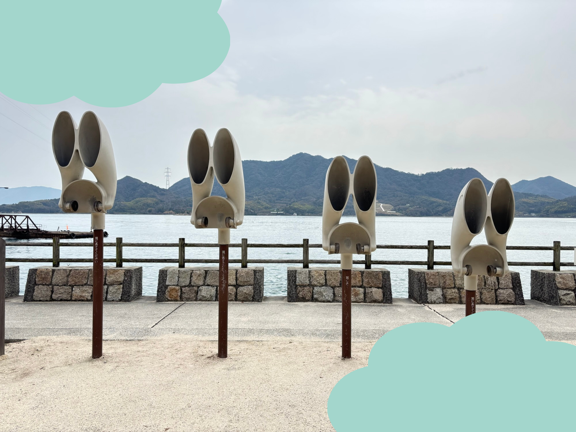 大久野島うさぎモニュメント